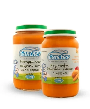 Зеленчукови пюрета Ганчев